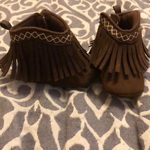 Baby girl booties